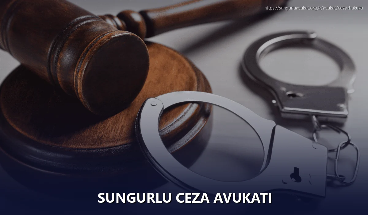 Sungurlu Ceza Avukatı